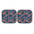 thumbnail image 7 of Haiem Tropical Leaves Car Windshield Sun Shade (2 Pieces) Foldable Windshield Sun Shade Car Accessories for Truck SUV Pickup-Large, 7 of 7
