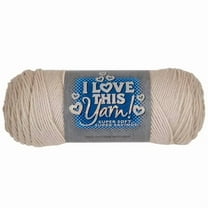 I Love This Yarn, Medium Weight 100% Acrylic, 355 Yards, Linen