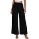 thumbnail image 3 of Pantalones de Yoga de Pierna para Mujer, Informales, Holgados y Cómodos, de Cintura Alta, con Bolsillos. Negro L, 3 of 7