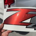 thumbnail image 3 of Chevy Silverado Z71 4X4 Calcomanías Adhesivas (Dimensiones 12.5"" X 4"") - F (2007-2013) Bed Side 1500 2500 Hd (Juego De 2) (Brillo (Serie Premium)), 3 of 5