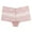Pink, variant on yunLCZ Women's Cotton Underwear High Waist Women Lace Boyshort Panties Low Rise Underwear Ladies Comfortable Underpants Female Sleepwear