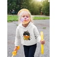 thumbnail image 2 of Funny Unicorn Donut Hoodie Toddler -Image by Shutterstock,  2 Toddler, 2 of 4