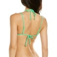 thumbnail image 2 of WeWoreWhat womens  Two Tie Bikini Top, XL, Green, 2 of 3