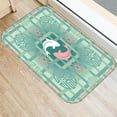 thumbnail image 5 of Geometric Door Mat Carpet Anti-slip Floor Decor Flowers Bathroom Kitchen Balcony Anti-slip Mat ковер, 5 of 6