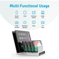thumbnail image 2 of Support Universel Universel Réglable pour Support de Station d'Accueil Multi-Dispositif Compatible pour iPhone, iPad, Kindle, Tablette Incendie,, 2 of 5