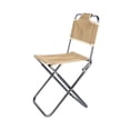 thumbnail image 2 of jinwen Chaise de Camping Pliable Chaise de Camp Portable pour BBQ Randonnée Activités Extérieures Kaki, 2 of 9