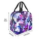 thumbnail image 3 of Disketp Flying Butterflies for Insulated Lunch Bag for Women and Men, Perfect for Work, Hiking, Picnic, 3 of 8