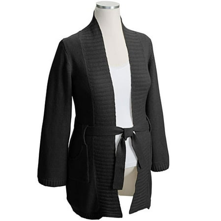 Maternity Belted Sweater Coat