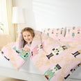 thumbnail image 4 of Castle Fairy Cartoon Nutcracker Girl 3 Pieces Queen Comforter Set,Geometric Plaid Ultra Soft Bedding Sets,Merry Christmas Bedding Comforter Set,Breathable Home Decor, 4 of 8