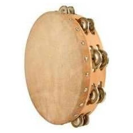 Instr-Tambourine-10 Rnd-Goatskin