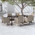 thumbnail image 5 of vidaXL Patio Dining Set Outdoor Dining Set Table and Chair Set for Garden, 5 of 126