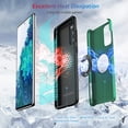 thumbnail image 2 of Hidden Series Galaxy S20 FE Case 5G,[Heat Dissipation] [No Fall-Off Kickstand] 360°Metal Ring, 15Ft Military Grade Shockproof Phone Case for Samsung Galaxy S20 FE 6.5 Inch, Green, 2 of 7