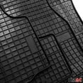 thumbnail image 6 of OMAC Floor Mats Liner for Mercedes EQC 2021-2023 Rubber Black 4Pcs, 6 of 12