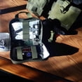 thumbnail image 3 of 1000D Tactical First Aid Pouch, MOLLE Medical Utility Bag with Quick Access Buckle, Portable EMT Trauma Organizer for Hiking, Camping, Hunting & Outdoor Travel, 3 of 4