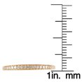thumbnail image 3 of 10k Yellow Gold Milgrain Diamond Wedding Band (1/8 cttw, I-J Color, I2-I3 Clarity), 3 of 5