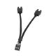 thumbnail image 3 of Cable de extensión USB de 9 pines para placa base, cable de cabecera, plug and play, portátil de 9 pines a Negro, 3 of 9