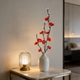 thumbnail image 5 of Rijanmt Artificial Plum Flower Wintersweet Blossom Decor,Plum Fake Peach Branches,For Chinese Style Home Vase Arrangements,Table Centerpieces For Wedding Office Bedroom Party Decor,21.25" H,, 5 of 9