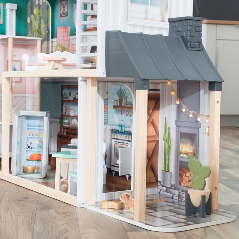 Kidkraft Large Dreamy Dollhouse - Celeste Mansion with 24 Piece