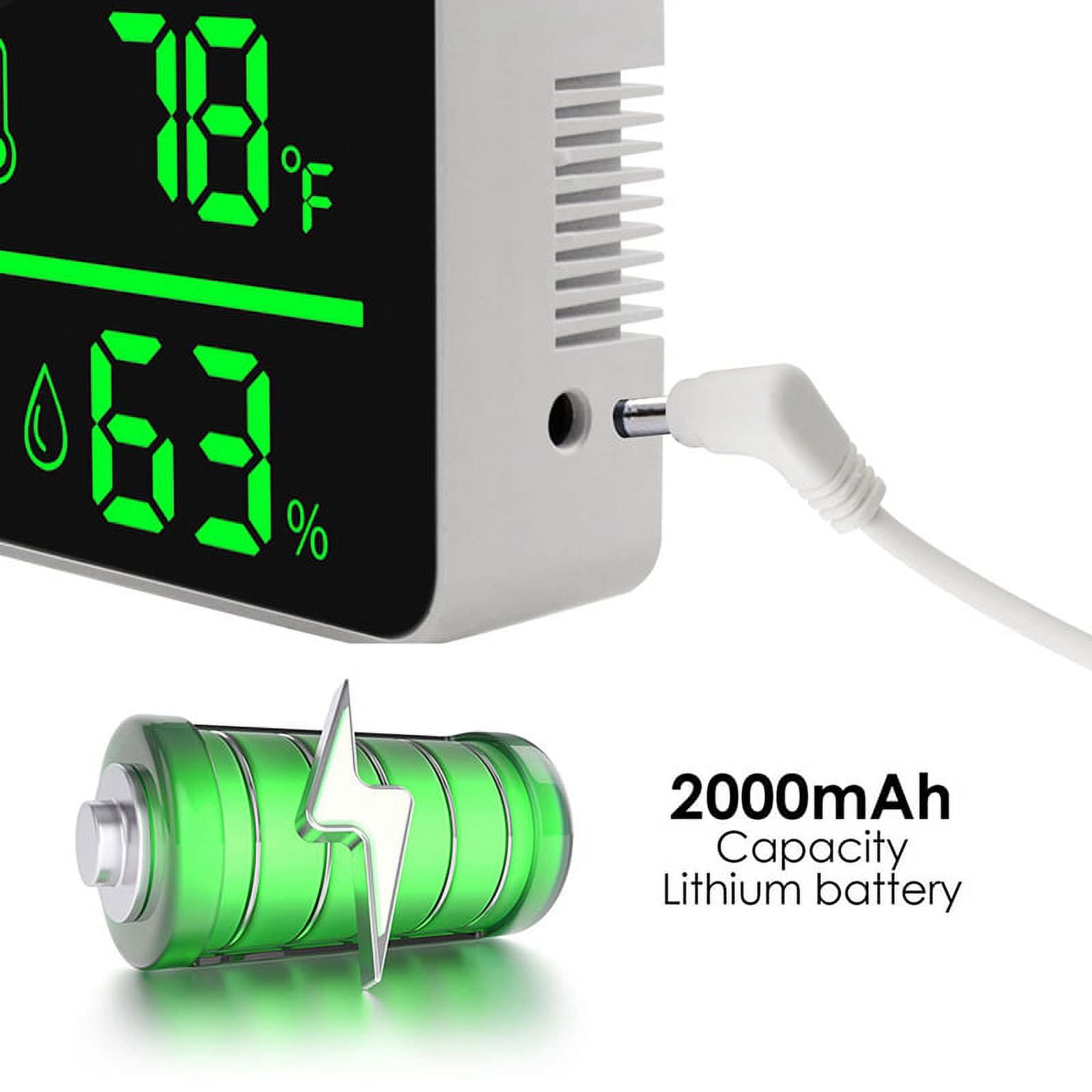 3-In-1 Decibel Meter Sound Level Reader+Humidity & Temperature, Classroom Noise Meter,Decibel Reader Noise Decibel Meter