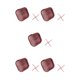 thumbnail image 1 of Qarigey Estuche Braces Caja de almacenamiento Protector bucal Sello Contenedor transparente con partición Palillos de Soporte de hilo para Type2 NO2, 1 of 6