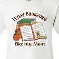 thumbnail image 4 of Inktastic Future Bookworm Like My Mom Youth T-Shirt, 4 of 5