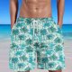 thumbnail image 1 of Puntoco pantalones cortos de verano para mujer, moda 2024, estampado de llama para hombre, pantalones cortos informales de playa con estampado hawaiano especial, pantalones cortos, 1 of 5