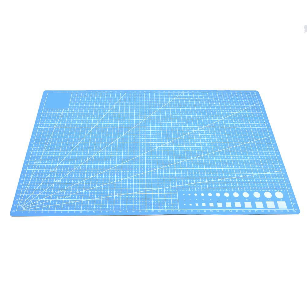 Agatige A3 Cutting Mat,A3 Grid Lines PVC Cutting Mat Self Healing Paper  Leather Fabric Cutting Board,Cutting Mat 
