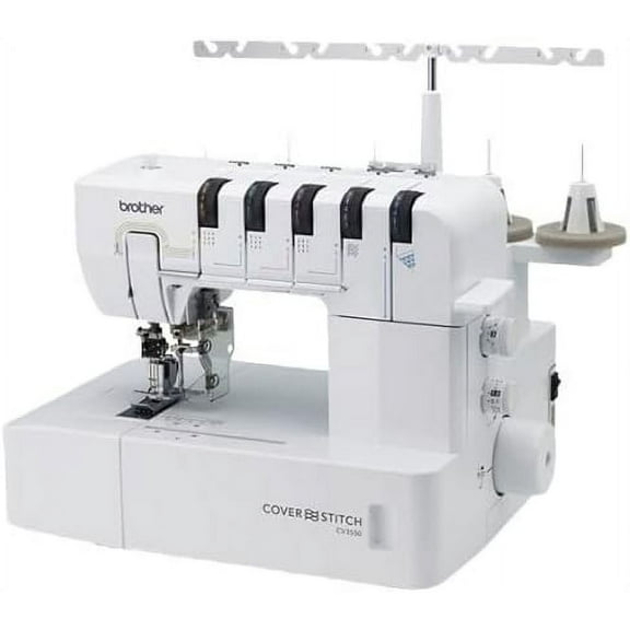 Brother CV3550 Double-Sided Cover Stitch Sewing Machine with Free Arm