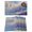 Purple, variant on Abstract Oil Painting Placemats Set of 4, Vintage Modern Art Forest Mountain Placemats for Dining Table, Place Mats for Kitchen Tabletop, Waterproof Wipeable Dining Table Mats Set
