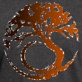 thumbnail image 3 of CafePress - Tree Circle Art 2 Black T Shirt - Men's Classic Graphic Cotton T-Shirt, 3 of 4