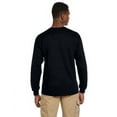 thumbnail image 2 of The Gildan Adult Ultra Cotton 6 oz Long Sleeve Pocket T-Shirt - BLACK - 5XL, 2 of 2