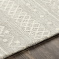 thumbnail image 5 of Mark&Day Outdoor Rugs, 8x10 Slenaken Global Indoor/Outdoor Grey Area Rug, Non Shedding Grey Cream Carpet for Patio, Porch, Deck, Bedroom, Living Room or Kitchen (8' x 10'), 5 of 5