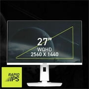 MSI MAG 274QRFW X32 27 Class WQHD Gaming LCD Monitor - 16:9 - Black - 27 Viewable - Rapid IPS - 2560 x 1440 - 1.07 Billion Colors - FreeSync Premium - 300 Nit - 0.50 ms - 320 Hz Refresh Rate - Sw...