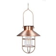 thumbnail image 3 of Solar Hanging Light, Iron Frame 6-8H Lighting Outdoor Retro Lantern Decorative 600mAh  for Porch for Garden, 3 of 8