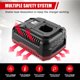thumbnail image 3 of Energup - Bater&iacute;a de 19,2 V 6,5 Ah para Craftsman 19,2 V C3 XCP con kit de cargador, cargador de 19,2 V para 130279005 1323903 130211004 para Craftsman 19,2 voltios, 3 of 9