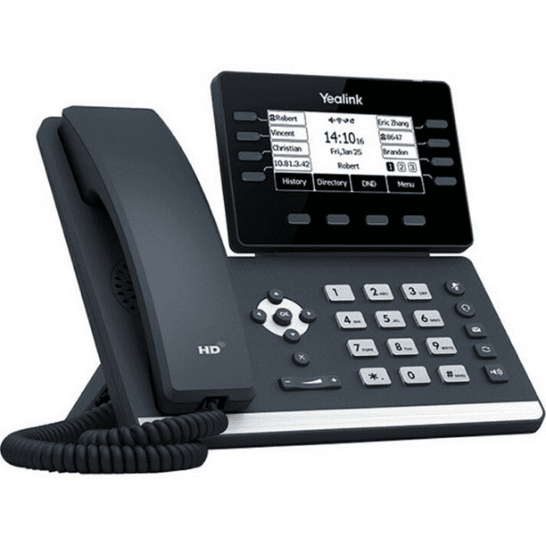 Yealink SIPT53 VoIP Phone with Bluetooth Interface With Caller ID