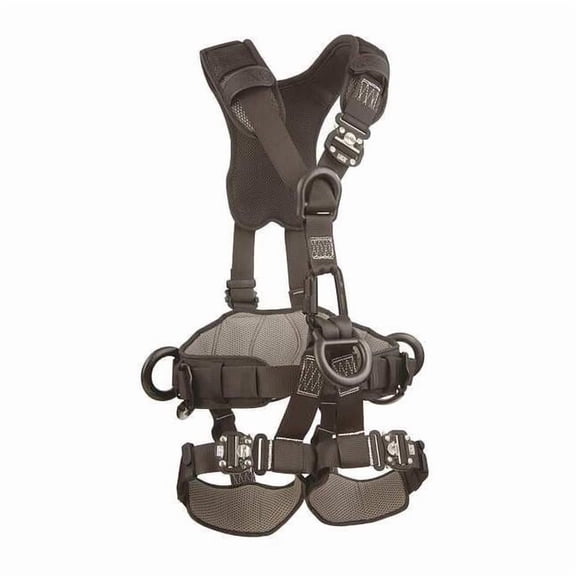 3m Dbi-Sala Full Body Harness,M,420 lb.,Black 1113371