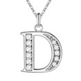 thumbnail image 1 of Collar de 26 letras, accesorios de moda de diamantes, regalos para la novia del amante Wmkox8yi sjalhkljlk5861, 1 of 1