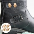 thumbnail image 2 of OULII 50Pcs Round Studs Rivet in Golden Color for Punk Enthusiasts and DIY Projects, 2 of 8