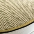 thumbnail image 2 of SAFAVIEH Natural Fiber Urban Striped Sisal Area Rug, Multi/Green, 5' x 8', 2 of 4