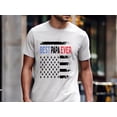thumbnail image 5 of Best Papa Ever T-Shirt – Distressed American Flag Patriotic Graphic Tee, Father's Day Gift for Grandpa, USA Pride Shirt for Papa, 5 of 7