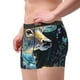 thumbnail image 2 of Balery Colorful Stained Glass Deer Calzoncillos bóxer para hombre, ropa interior de algodón suave y transpirable con cinturilla de nailon-XX-Large, 2 of 5