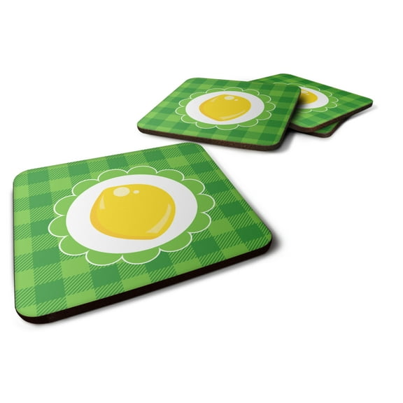 Lemon Foam Coaster Set of 4