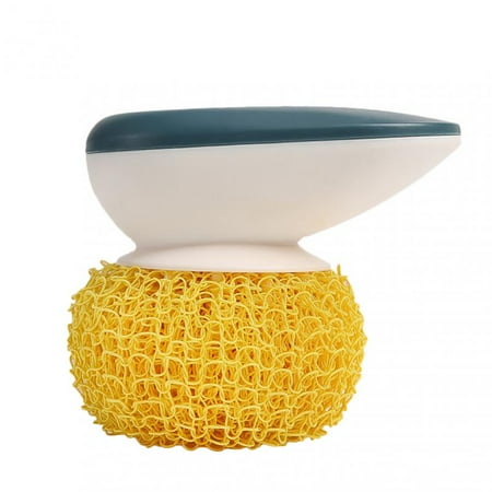 

The cleaning ball does not drop the wire. Nano dishwashing brush. household cleaning brush. replacement steel ball