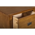 thumbnail image 4 of Pemberly Row Arts and Crafts 25" 2-Drawer Wood File Cabinet in Cherry, 4 of 4