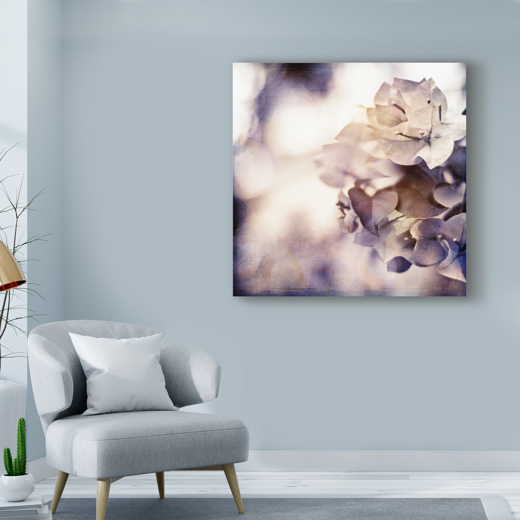Trademark Fine Art 'Purple Dusk I' Canvas Art by Emily Robinson