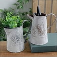 thumbnail image 5 of Regadera de metal para plantas vintage con estampado de pájaros para exterior e interior 17 x 11 x 16,5 cm, 5 of 5