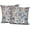2pcs Style#30, variant on XUEHUAPIAOPIAO Boho 12” x 20” Vintage Blue Red Cotton Linen Decorative Pillow Covers, (2 Count)