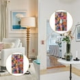 thumbnail image 4 of Yayeee Duplex Wall Plate 1-Gang 4.5"x2.7" Home Receptacle Light Switch Decorative Outlet Cover, Art Buildings, 4 of 7