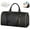 Deep Black, variant on Convertible Travel Garment Bag, Carry On Garment Bag for Travel Convertible Leather Garment Duffle Bag Suit Bags for Women Men, 2 in 1 Hanging Dress Suitcase Business Travel Bag with Shoe Pouch Biege